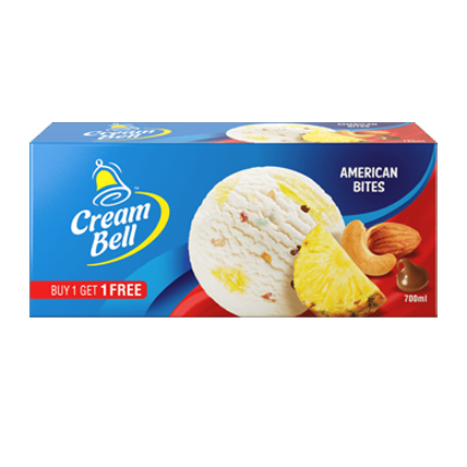 Cream Bell Ice Cream American Bites